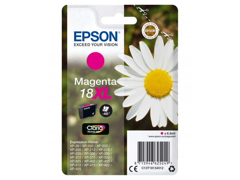 Epson TIN 18XL Magenta C13T18134012