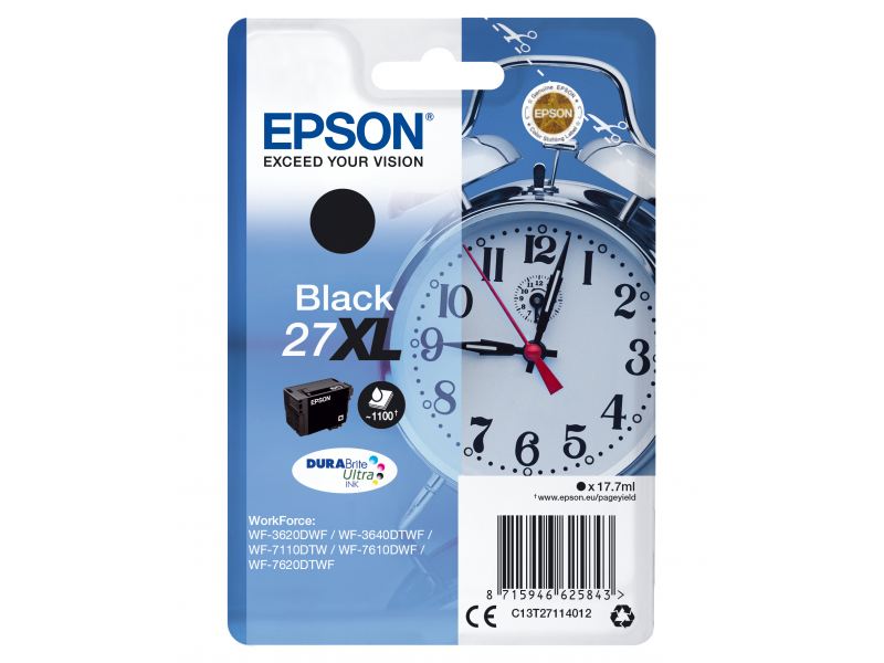 Epson TIN #27 XL black C13T27114012
