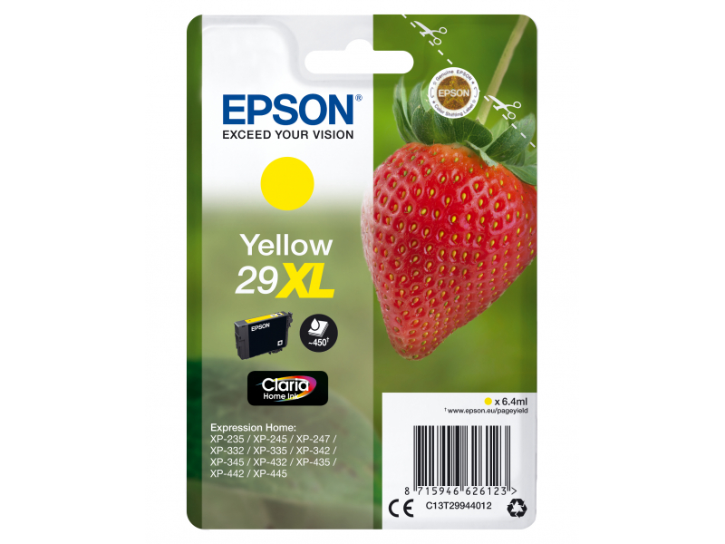 Epson TIN 29XL yellow C13T29944012