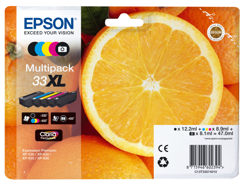 Epson TIN  33XL Multipack XL C13T33574011