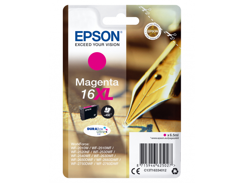 Epson TIN Magenta XL C13T16334012