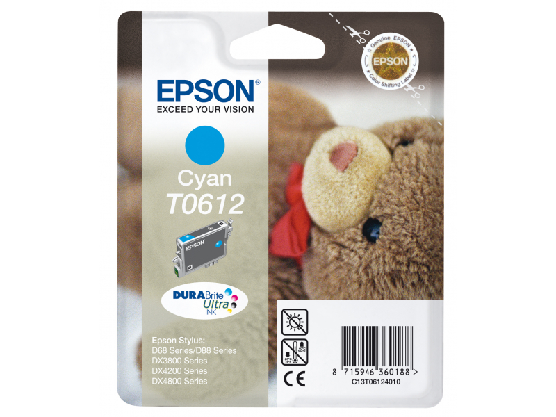 Epson TIN T061240 cyan C13T06124010