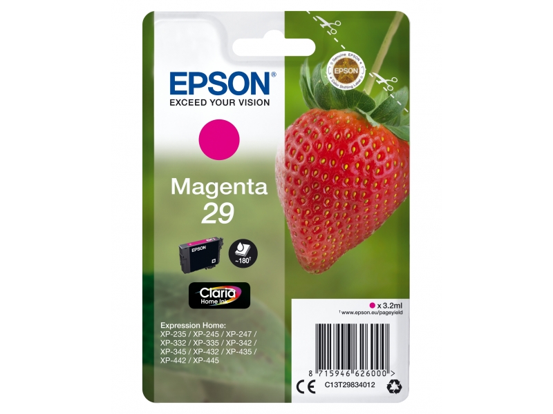 Epson Tinte Erdbeere magenta C13T29834012 | Epson - C13T29834012