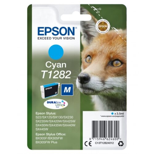 Epson Tinte Fuchs cyan C13T12824012 | Epson - C13T12824012