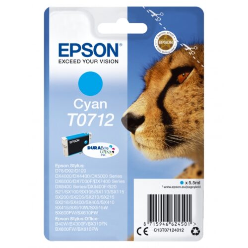 Epson Tinte Gepard cyan C13T07124012 | Epson - C13T07124012