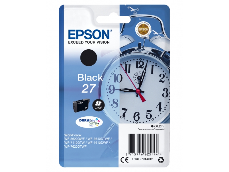 Epson Tinte Wecker schwarz C13T27014012 | Epson - C13T27014012