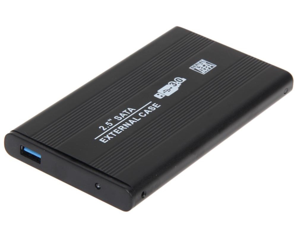 External HDD Case 2.5 SATA USB 3.0 Black