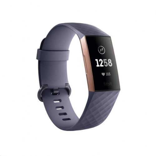 Fitbit Charge 3 OLED Wristband activity tracker blue-gray
