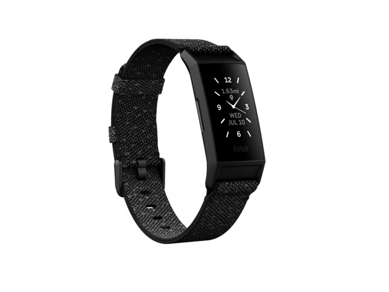 Fitbit Charge 4 Special Edition OLED Wristband activity tracker granite reflective - FB417BKGY