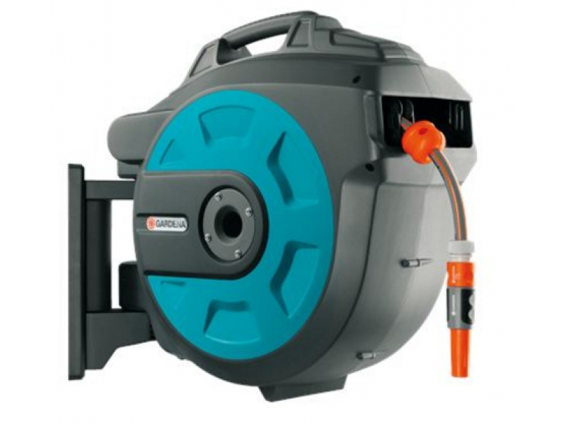 GARDENA Comfort Wand-Schlauchbox 35m roll-up automatic
