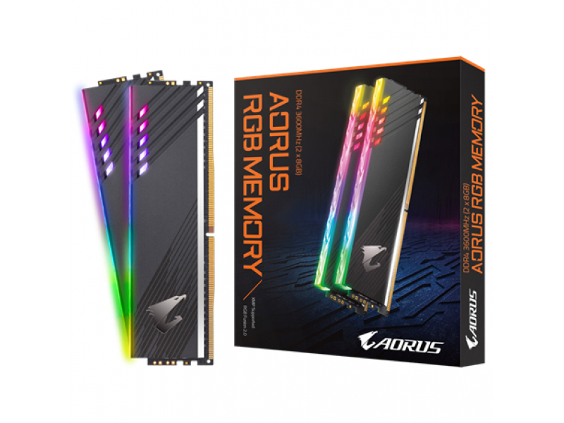 GIGABYTE AORUS RGB DDR4 16GB KIT 2x8GB PC 3600 GP-AR36C18S8K2HU416R