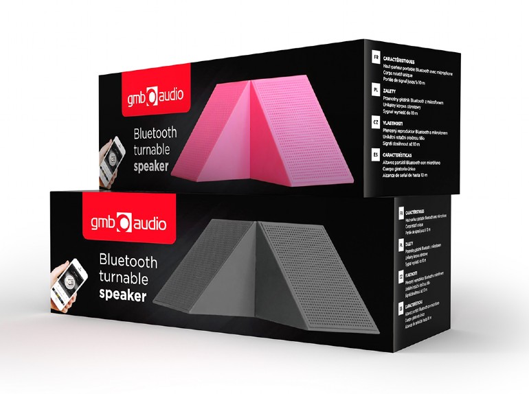 GMB Audio Drehbarer Bluetooth-Lautsprecher SPK-BT-T