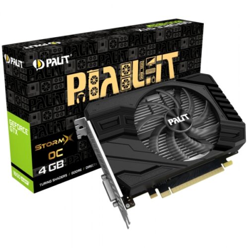 GTX 1650Super 4GB Palit StormX OC - Dual Slot - 1Fan NE6165SS18G1-166F