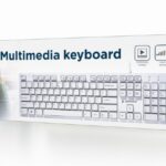 Gembird Chocolate Tastatur KB-MCH-03-W