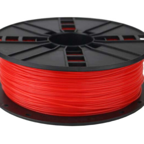 Gembird Filament PLA Fluorescent Red 1.75 mm 1 kg 3DP-PLA1.75-01-FR
