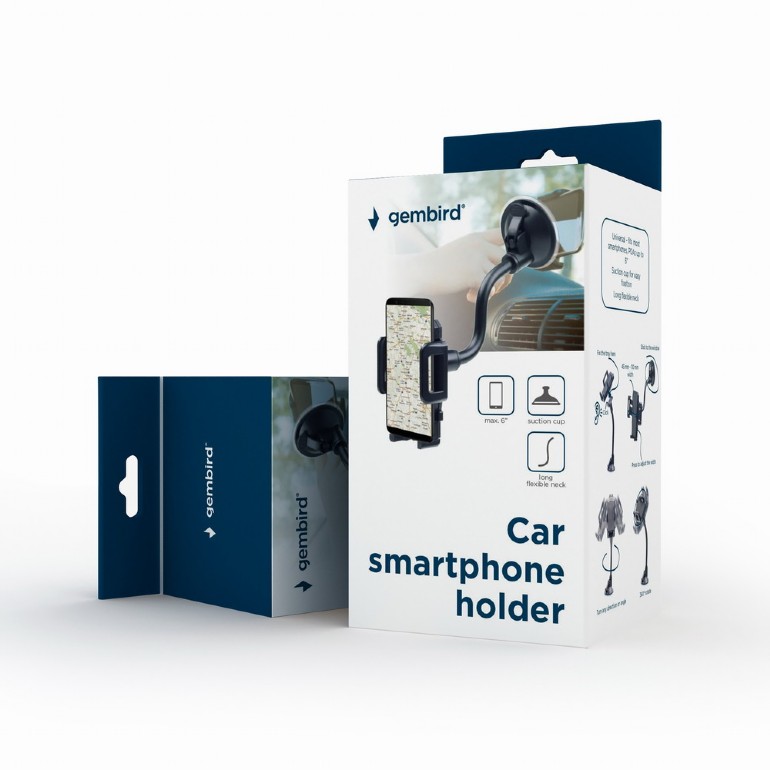 Gembird Flexible KFZ Smartphone-Halterung TA-CHW-02