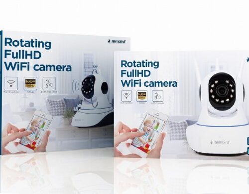 Gembird FullHD Smart Wifi IP-Cam weiß ICAM-WRHD-02
