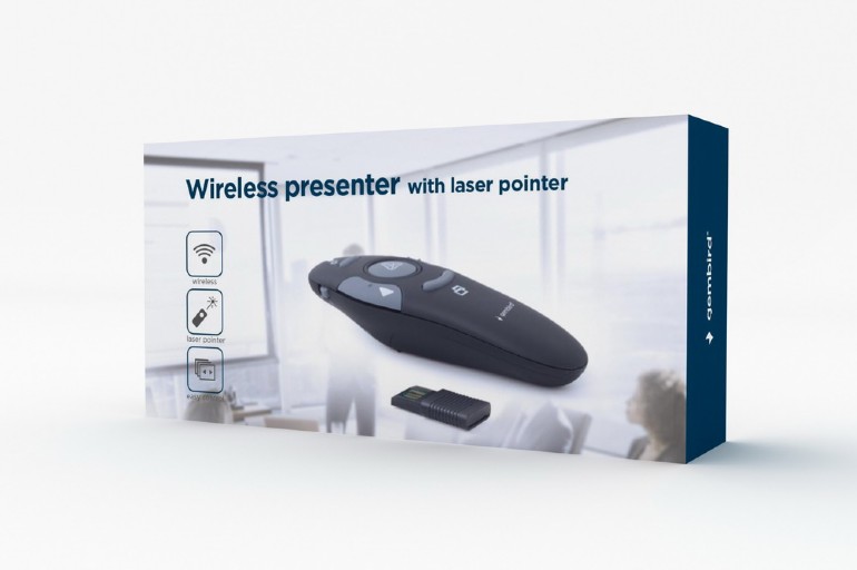 Gembird Kabelloser Präsentationsassistent mit Laserpointer WP-L-01