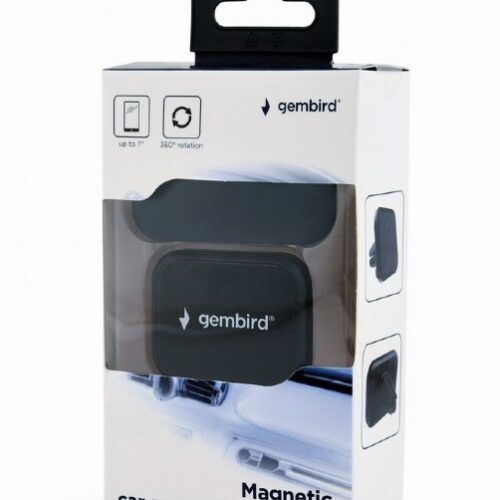 Gembird Magnetischer Auto-Smartphone-Halter schwarz TA-CHM-01
