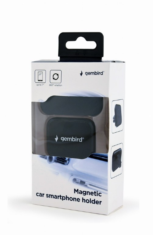 Gembird Magnetischer Auto-Smartphone-Halter schwarz TA-CHM-01