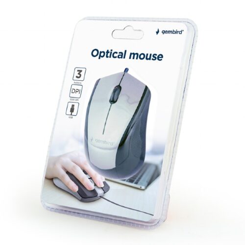 Gembird Optische Maus MUS-3B-02-BG