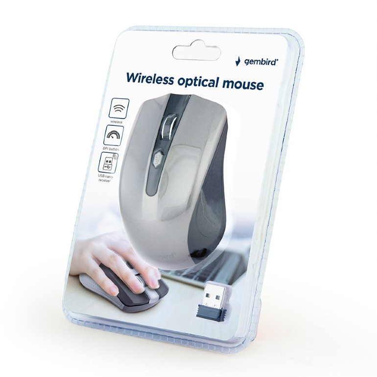 Gembird Optische Maus MUSW-4B-04-BG