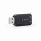 Gembird USB Stereo Soundkarte Virtus schwarz SC-USB2.0-01