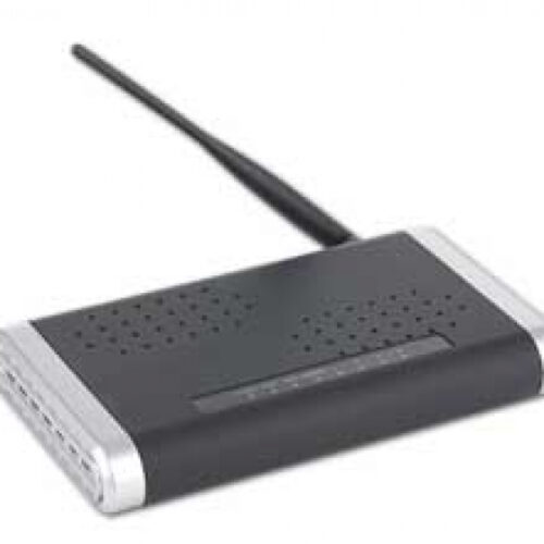 Gembird Wireless Breitbandrouter mit 1 WAN und 4 LAN Eingängen NSW-R2