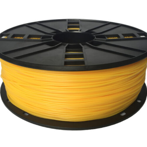Gembird3 TPE flexible filament Yellow 1.75 mm 1 kg 3DP-TPE1.75-01-Y