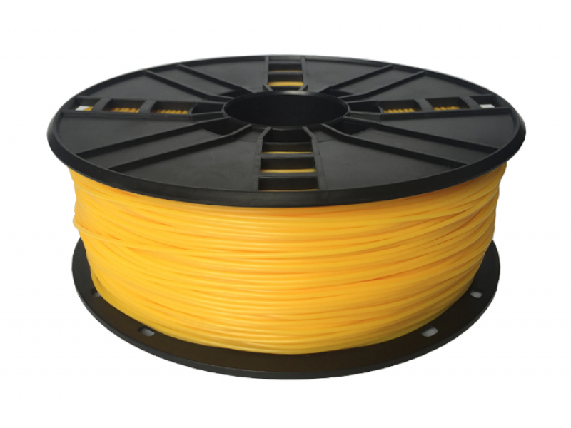 Gembird3 TPE flexible filament Yellow 1.75 mm 1 kg 3DP-TPE1.75-01-Y