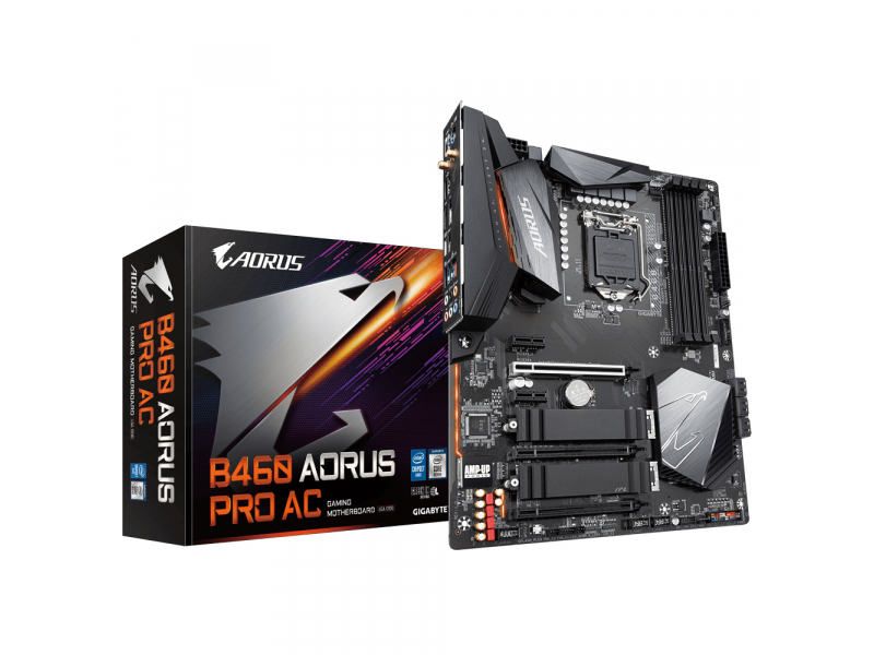 Gigabyte B460 AORUS PRO AC Intel LGA 1200 GA-B460 AORUS PRO AC