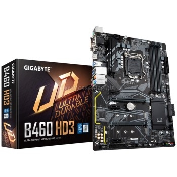 Gigabyte B460 HD3 ATX Mainboard Sockel GA-B460 HD3