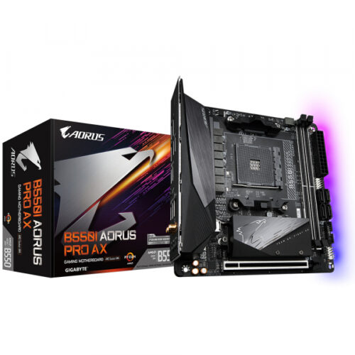 Gigabyte B550I AORUS PRO AX AMD Socket AM4 AMD B550I AORUS PRO AX