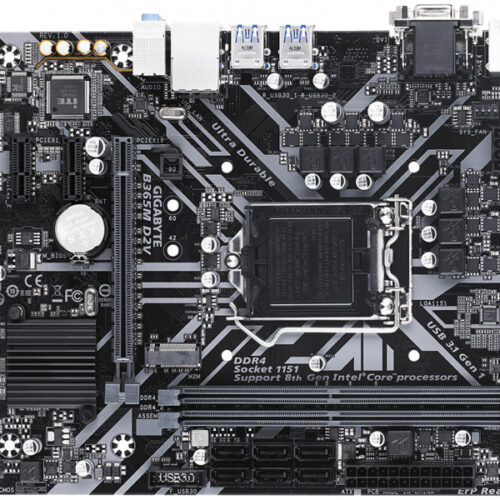 Gigabyte GA-B365M-D2V (1151v2) (D) | Gigabyte - GA-B365M-D2V