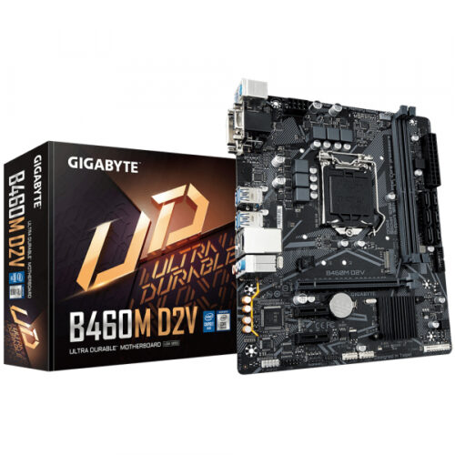Gigabyte GA-B460M D2V Intel LGA 1200 GA-B460M D2V