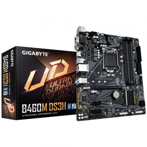 Gigabyte GA-B460M DS3H Intel LGA 1200 GA-B460M DS3H