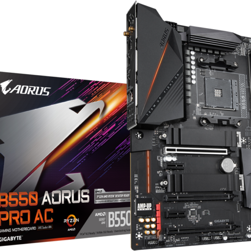 Gigabyte GA-B550-AORUS PRO AC ATX Mainboard GA-B550-AORUS PRO AC