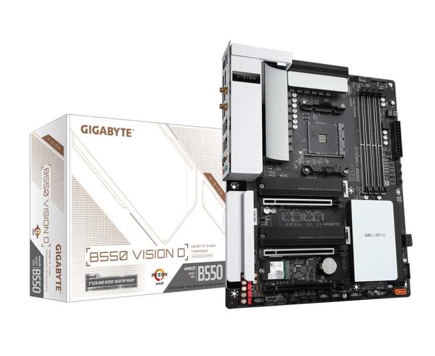 Gigabyte GA-B550-VISION D (AM4) (D) | Gigabyte - GA-B550-VISION D