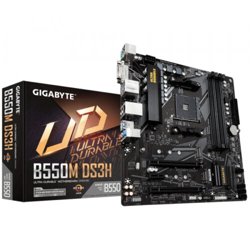 Gigabyte GA-B550M-DS3H (AM4) (D) | Gigabyte - GA-B550M-DS3H