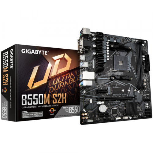 Gigabyte GA-B550M-S2H (AM4) (D) | Gigabyte - GA-B550M-S2H