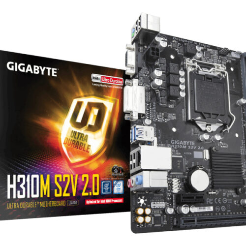 Gigabyte GA-H310M-S2V 2.0 (1151v2) (D) | Gigabyte - H310M S2V