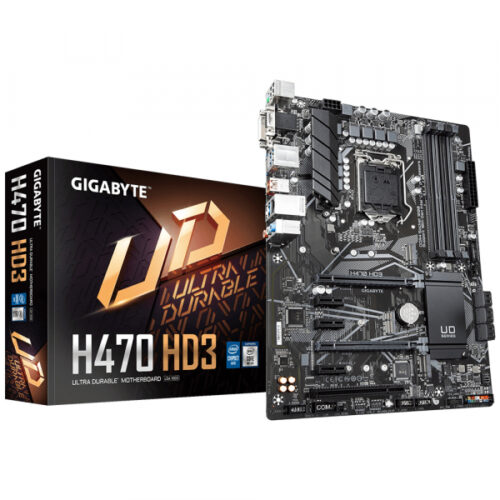 Gigabyte GA-H470 HD3 LGA 1200 D GA-H470 HD3