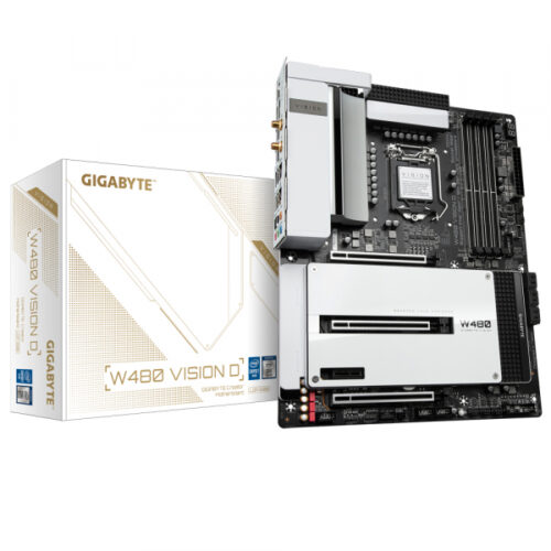 Gigabyte GA-W480 Vision D (1200) (D) | Gigabyte - GA-W480 Vision D