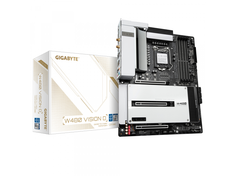 Gigabyte GA-W480 Vision D (1200) (D) | Gigabyte - GA-W480 Vision D