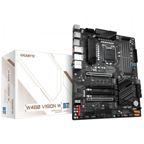 Gigabyte GA-W480 Vision W (1200) (D) | Gigabyte - GA-W480 Vision W