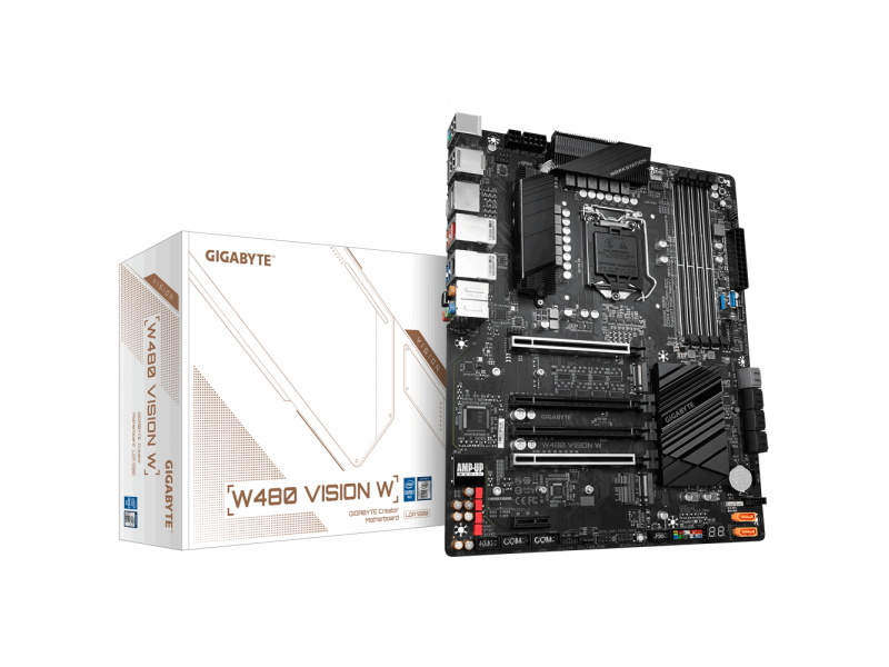 Gigabyte GA-W480 Vision W (1200) (D) | Gigabyte - GA-W480 Vision W
