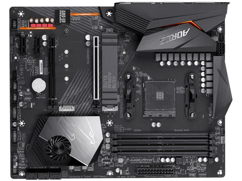 Gigabyte GA-X570-ELITE AORUS (AM4) (D) | Gigabyte - X570 AORUS ELITE