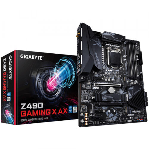 Gigabyte GA-Z490 Gaming X AX (1200) (D) | Gigabyte - Z490 GAMING X AX