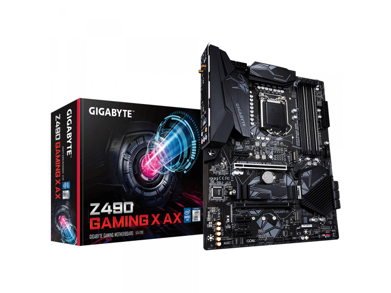 Gigabyte GA-Z490 Gaming X AX (1200) (D) | Gigabyte - Z490 GAMING X AX