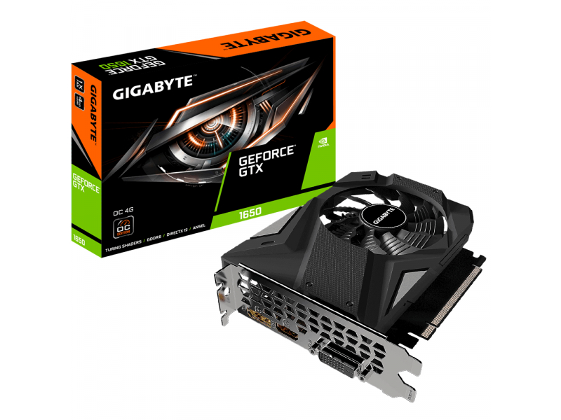Gigabyte GeForce GTX 1650 D6 OC 4G Grafikkarten GV-N1656OC-4GD REV2.0